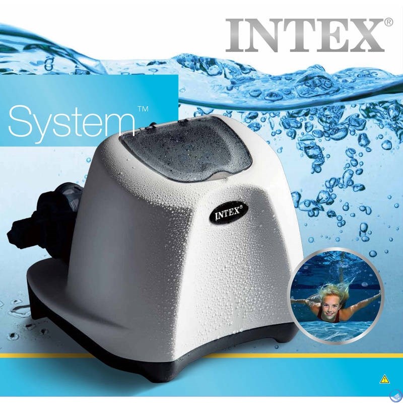 Хлоргенератор (система морской воды) для бассейна до 56800л, с таймером, Intex 26670