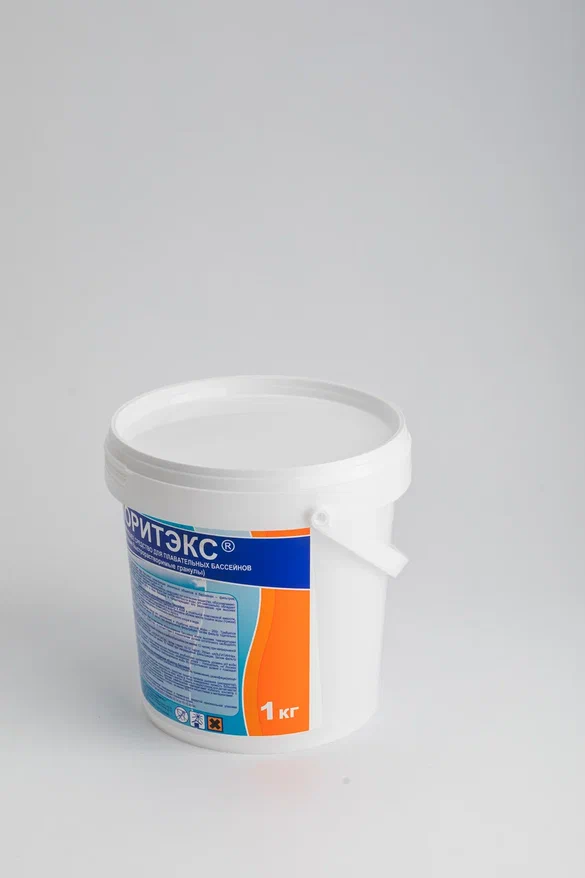 ХЛОРИТЭКС, 1кг ведро, гранулы для текущей и ударной дезинфекции воды, Маркопул Кемиклс М26