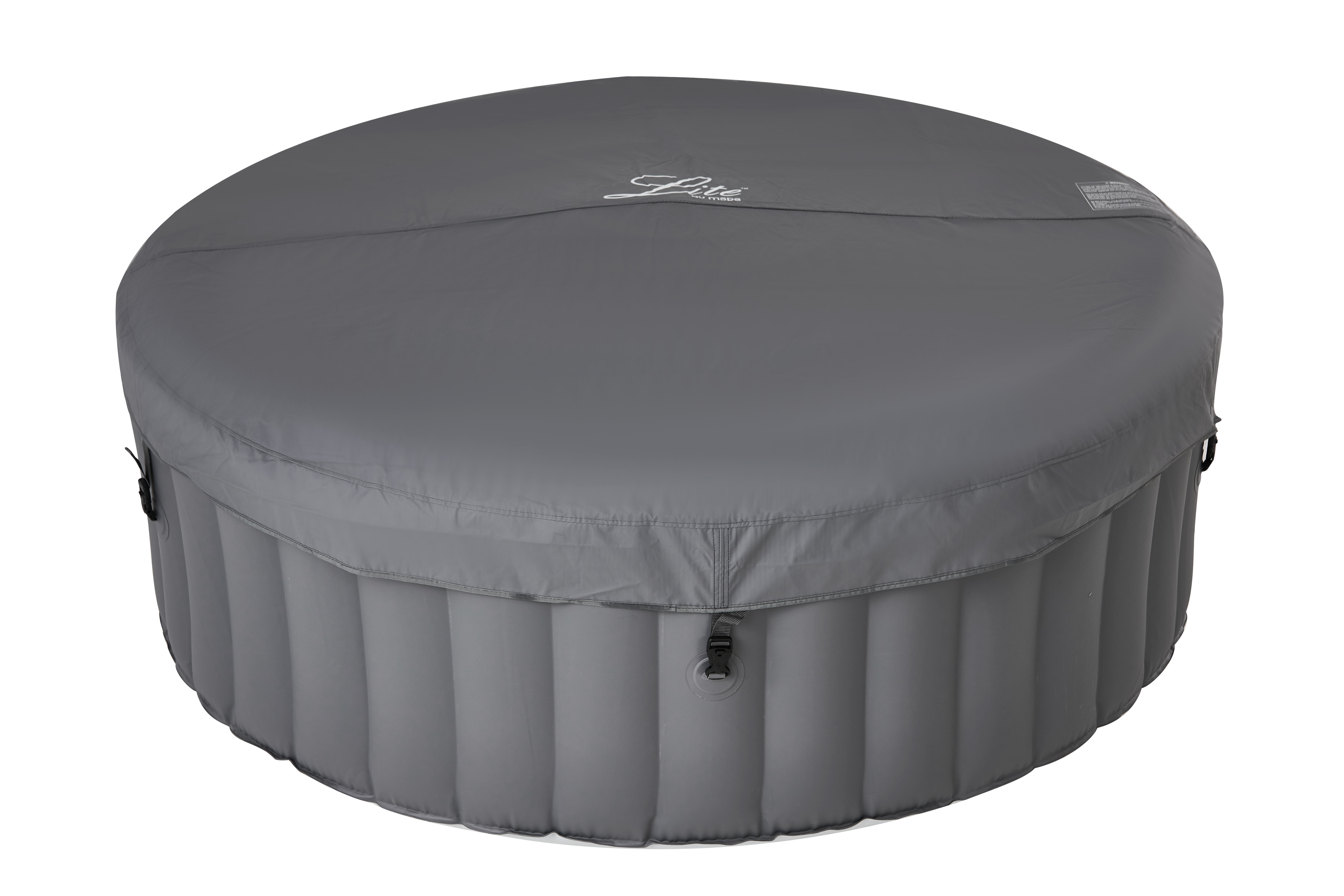 СПА-бассейн 204х70см "Pebble" 930л, круглый, аэромассаж, MSpa LR062-GR