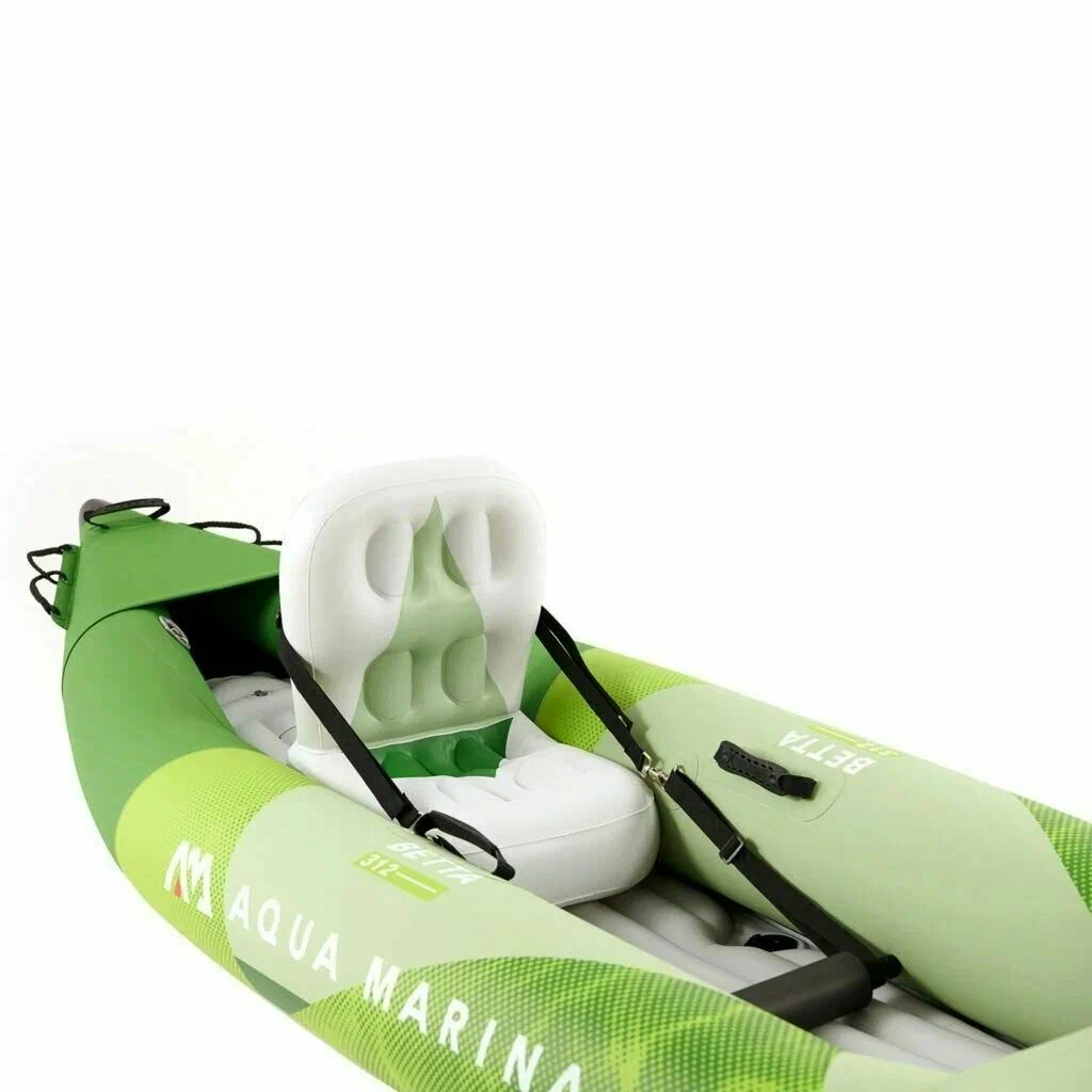 Надувной каяк "Betta-312" 312x80см, весло, сиденье, насос, киль, сумка, до 110кг, Aqua Marina BE-312