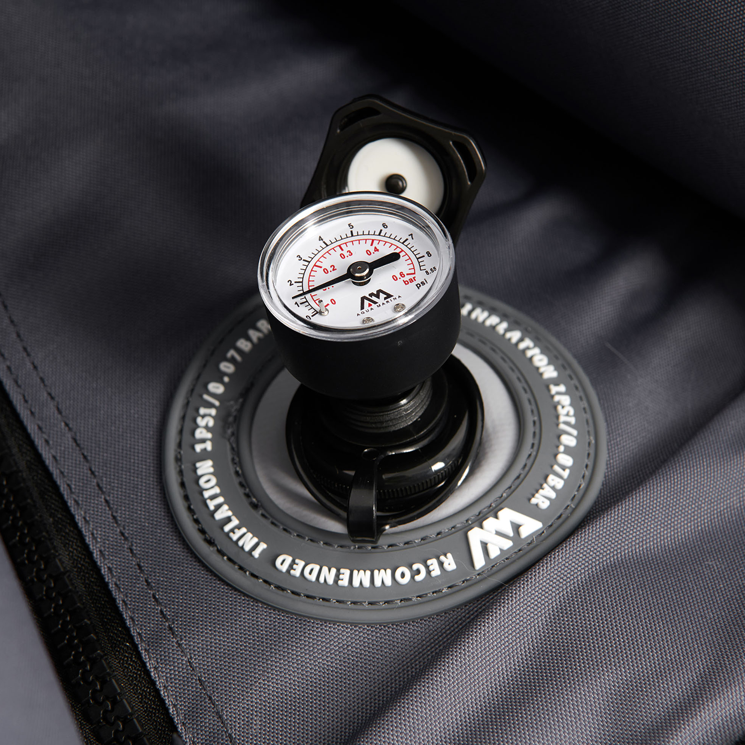 Надувной каяк "Laxo-285" 285x90см, весло, сиденье, киль, сумка, до 110кг, Aqua Marina LA-285