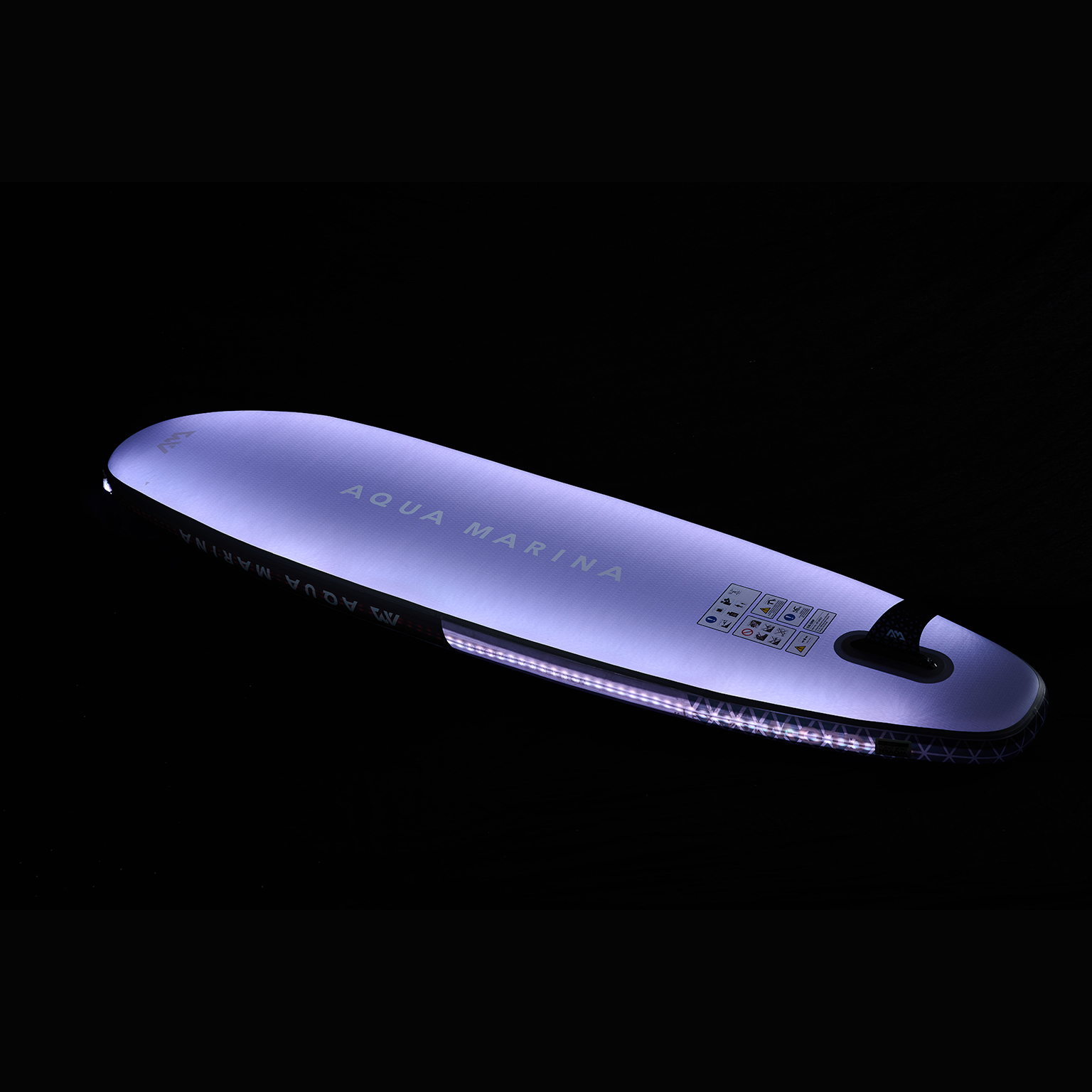 SUP-доска "BT-24GL" 315х79х15см, Ambient Light System, киль, лиш, до 140кг, Aqua Marina BT-24GL