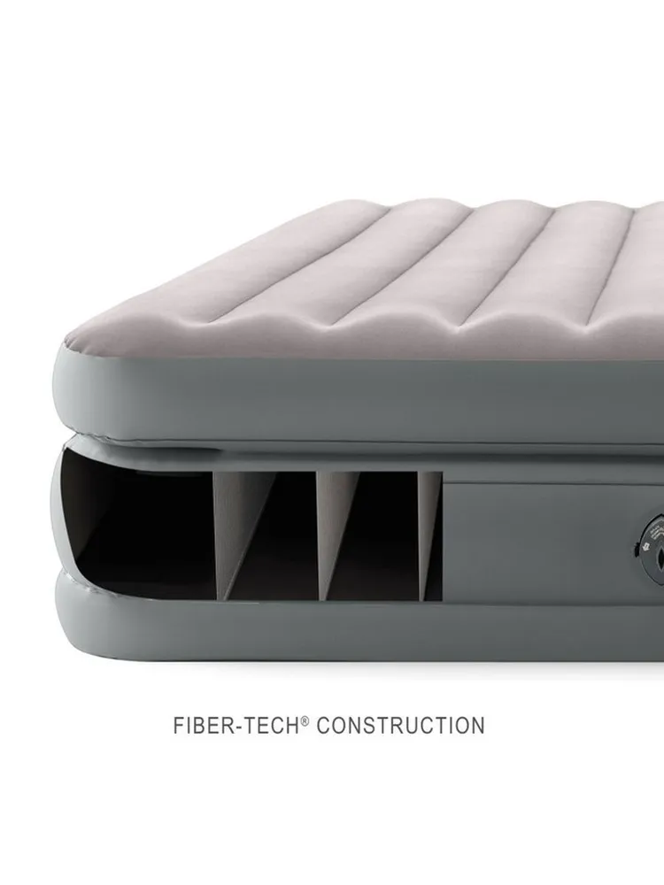 Надувная кровать 152х203х51см "Prime Comfort" встр.нас. 220В, до 272кг, Intex 64164