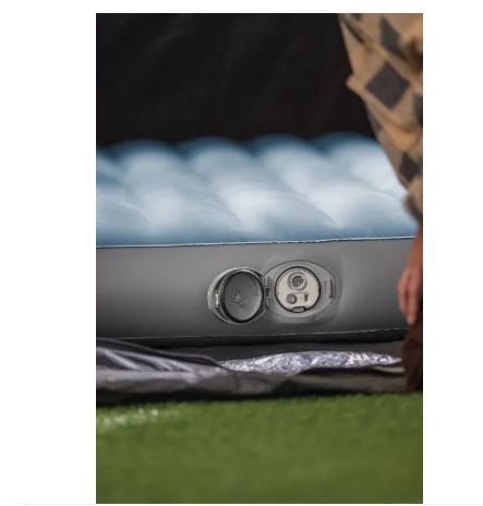 Надувной матрас 99х191х25см "Prestige" встр. насос аккумуляторный, до 136кг, Intex 64187