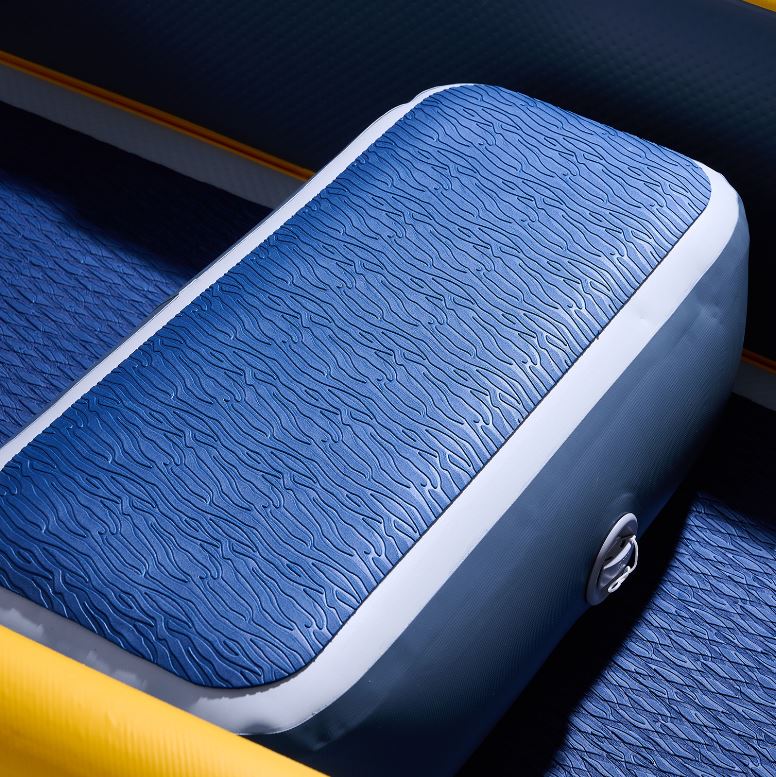 Надувное каноэ (байдарка) "Tomahawk AIR-C" 478x88см, насос, сиденье, киль, рюкзак, до 260кг, Aqua Marina AIR-C