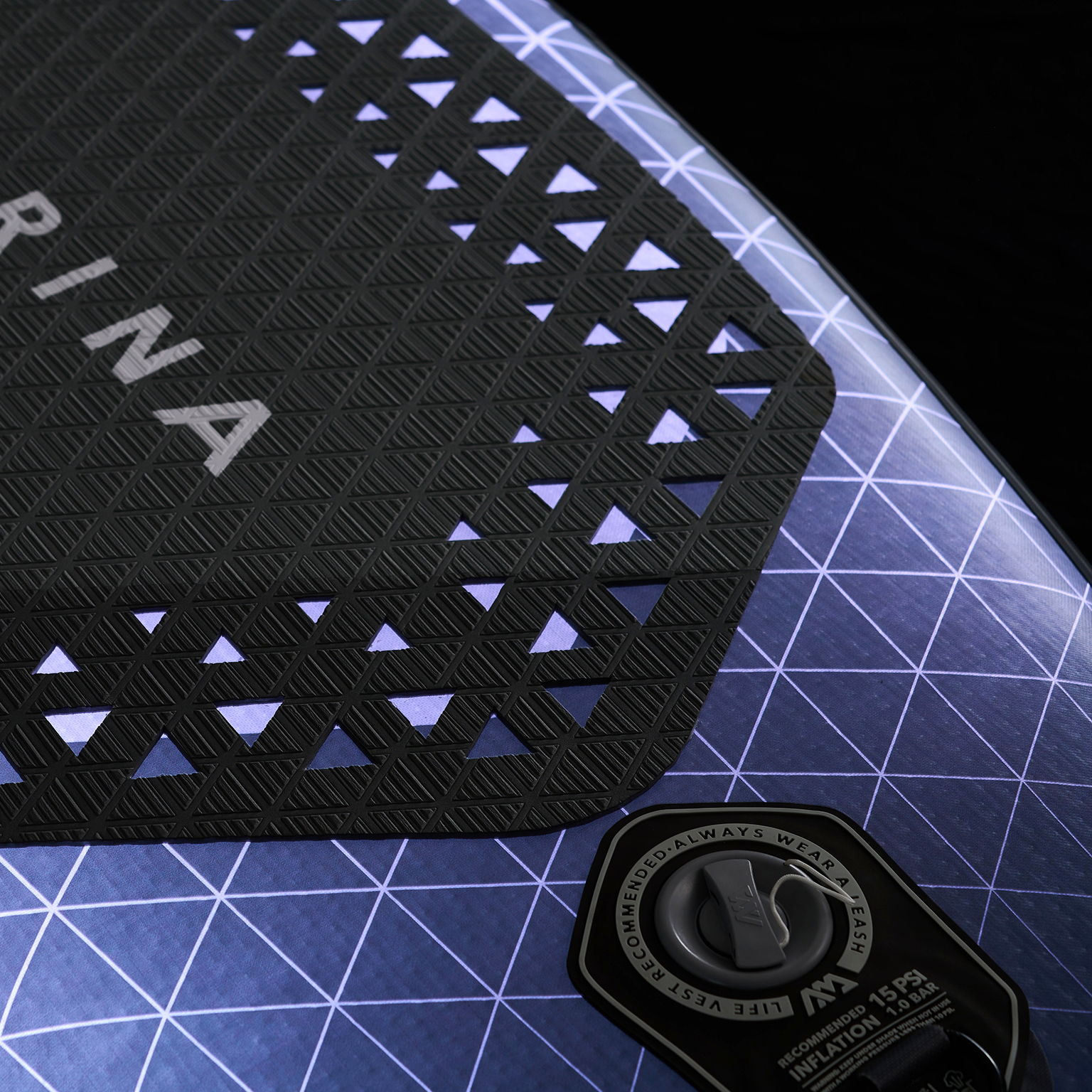 SUP-доска "BT-24GL" 315х79х15см, Ambient Light System, киль, лиш, до 140кг, Aqua Marina BT-24GL