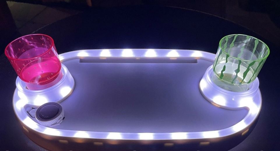 Поднос для СПА-бассейнов 45х26х16см, с LED подсветкой, Intex 28520