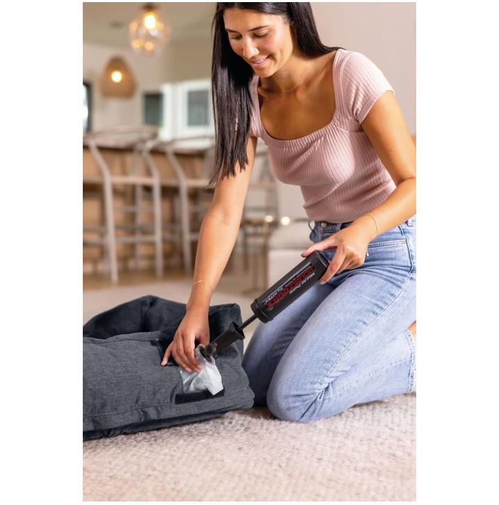 Лежанка надувная для животных 79х58х22см, ручной насос, Intex 48701