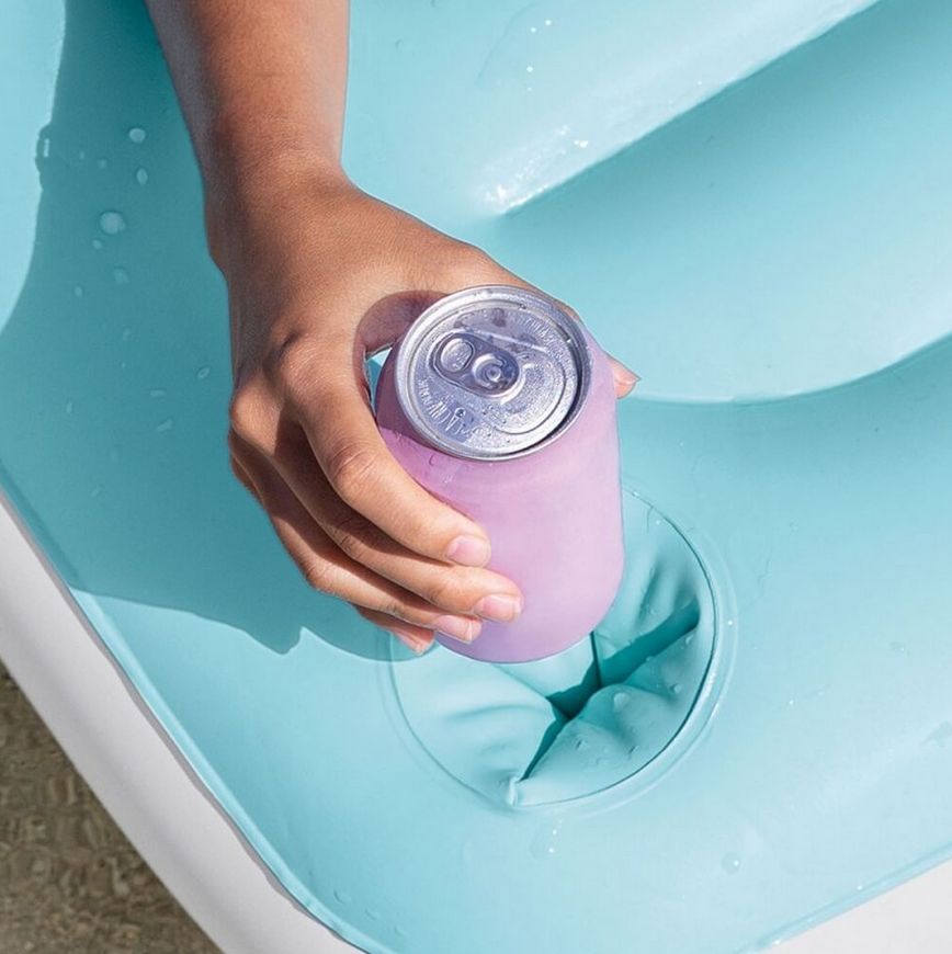 Надувной матрас-платформа для плавания 301х183х18см "Водный лаундж" до 400кг, Intex 56289