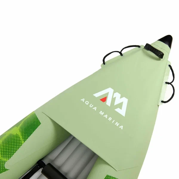 Надувной каяк "Betta-412" 412x80см двухместный, насос, весла, сиденья, киль, сумка, до 180кг, Aqua Marina BE-412