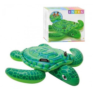 Надувная игрушка-наездник 191х170см "Морская черепаха" от 3 лет, Intex 56524