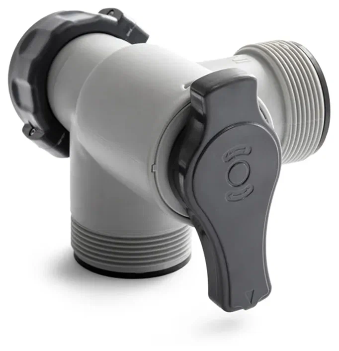 Перепускной клапан с резьбой 38мм,  12569