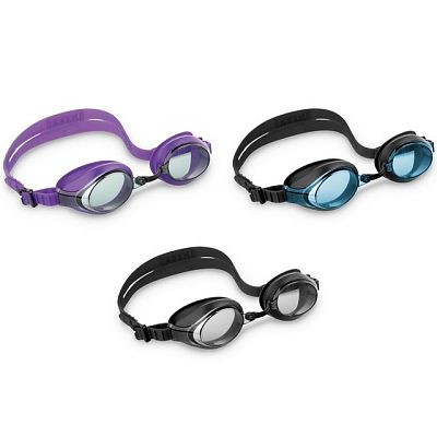 Очки для плавания "Pro Racing" от 8 лет, 3 цвета, Intex 55691