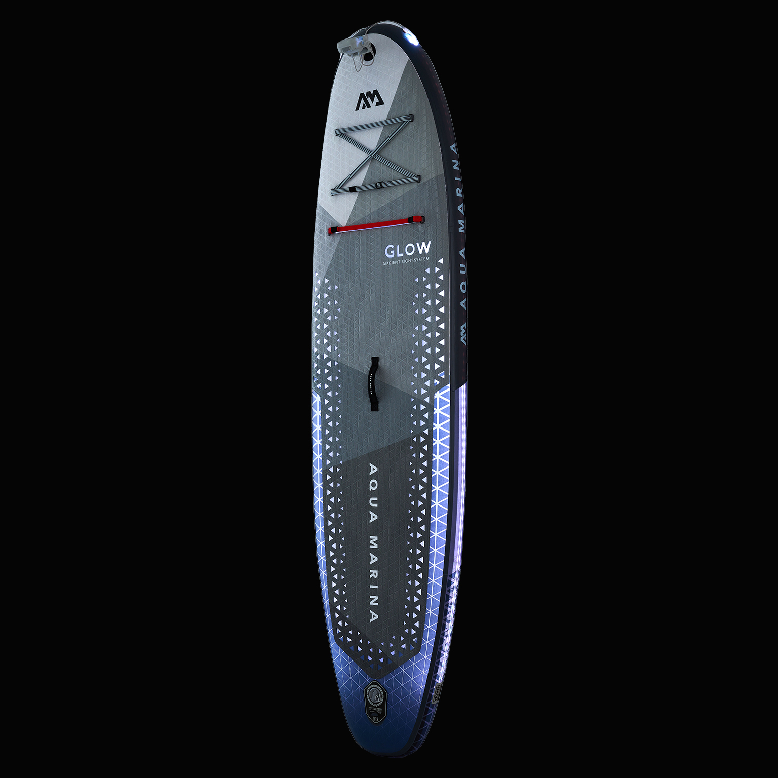 SUP-доска "BT-24GL" 315х79х15см, Ambient Light System, киль, лиш, до 140кг, Aqua Marina BT-24GL