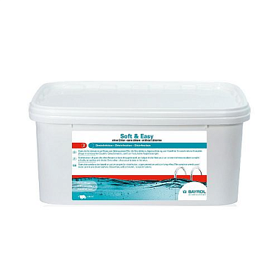 СОФТ & ИЗИ (Soft and Easy), 2,24 кг коробка, бесхлорное средствово дезинфекции и борьбы с водорослям, Bayrol 4599208