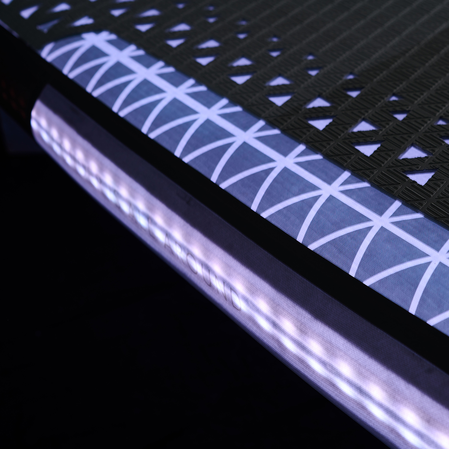 SUP-доска "BT-24GL" 315х79х15см, Ambient Light System, киль, лиш, до 140кг, Aqua Marina BT-24GL