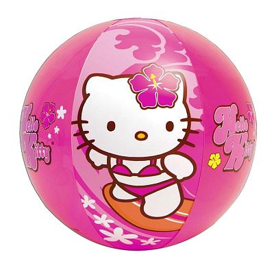 Пляжный мяч 51см "Hello Kitty" Sanrio, от 3 лет, Intex 58026
