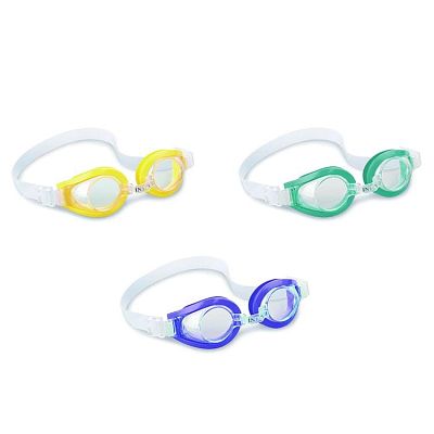 Очки для плавания "Play" от 8 лет, 3 цвета, Intex 55602