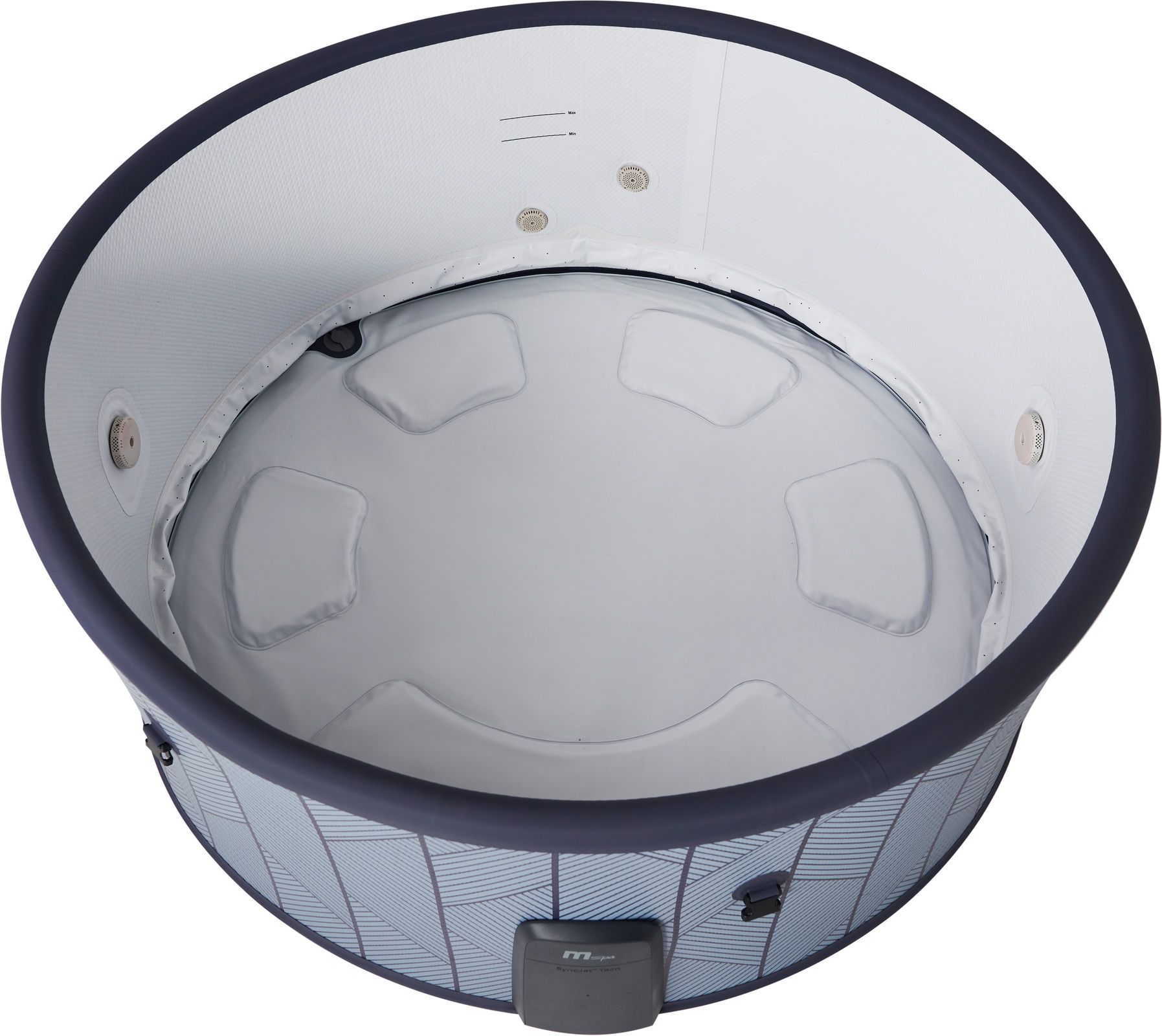 СПА-бассейн 180х65см "Tidal" 930л, круглый, гидромассаж, аэромассаж, MSpa F-TD066WE