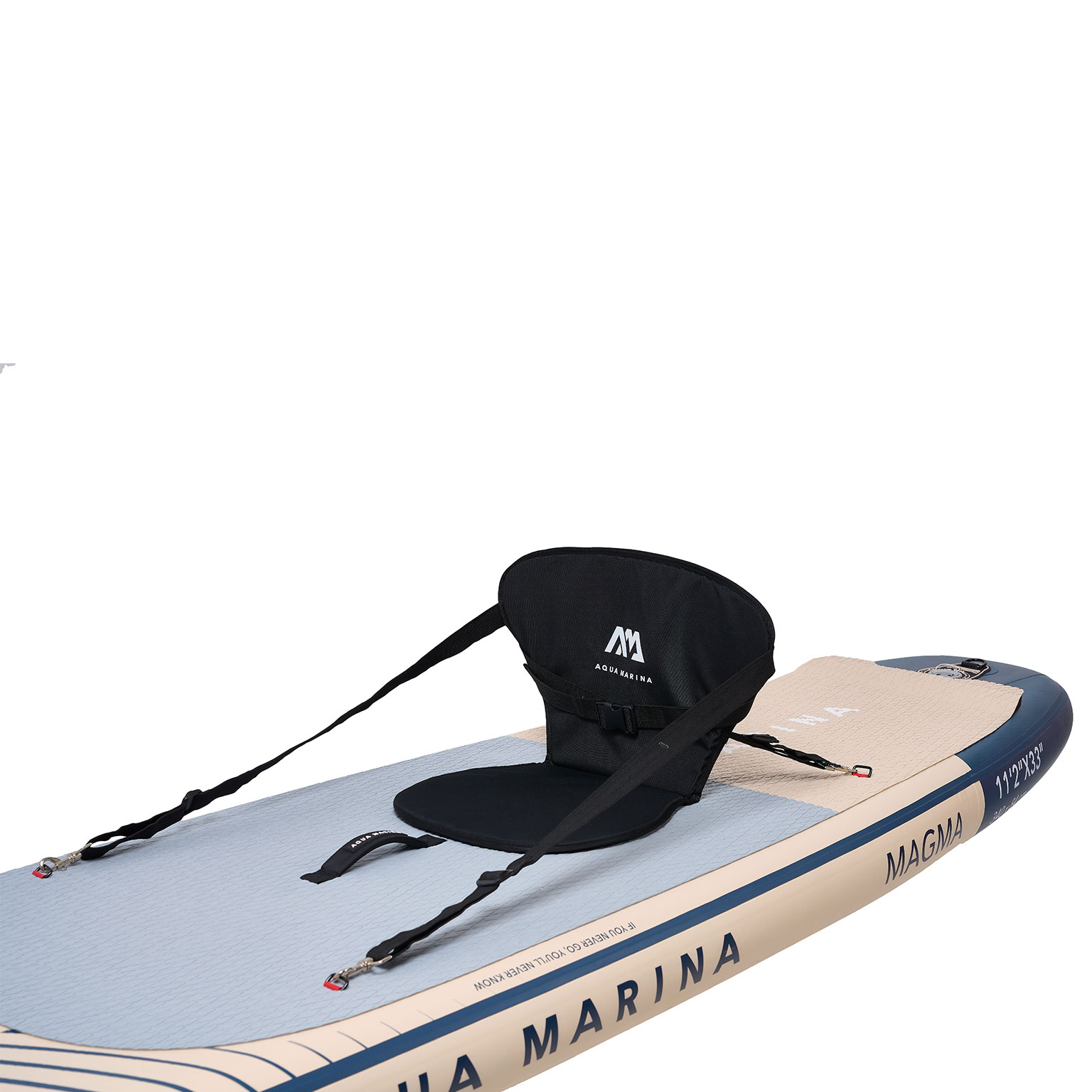 SUP-доска "Magma" 340х84х15см, насос, весло, лиш, киль, ремнабор, сумка, до 150кг, Aqua Marina BT-23MAP