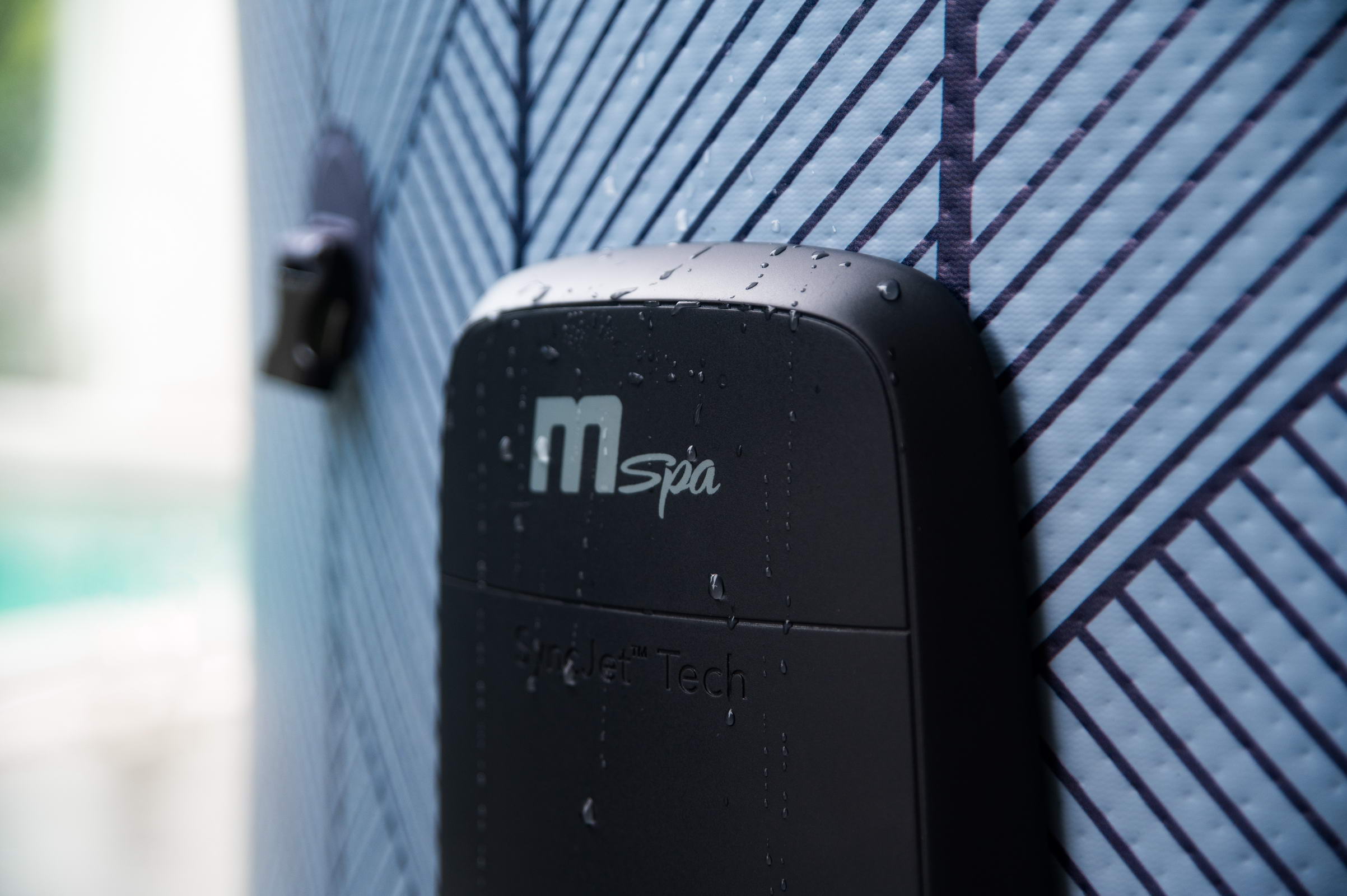 СПА-бассейн 180х65см "Tidal" 930л, круглый, гидромассаж, аэромассаж, MSpa F-TD066WE