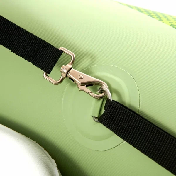 Надувной каяк "Betta-412" 412x80см двухместный, насос, весла, сиденья, киль, сумка, до 180кг, Aqua Marina BE-412