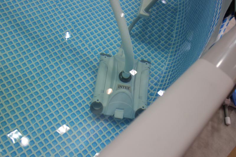 Автоматический пылесос для бассейна, для насосов от 6056 до 13248л/ч, Intex 28001
