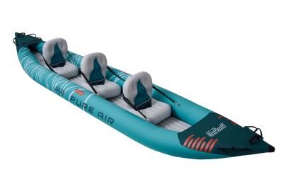 Надувная байдарка Kayak Glider-475 475x83х42см,3 весла, 3 сиденья, киль, до 230кг, Aqua Marina PA-25GD03
