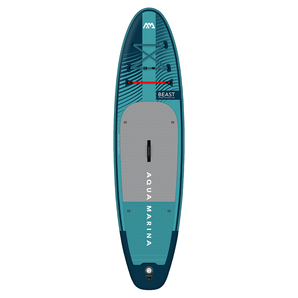 SUP-доска "Beast" 320х81х15см, насос, весло, лиш, киль, ремнабор, сумка, до 140кг, Aqua Marina BT-23BEP