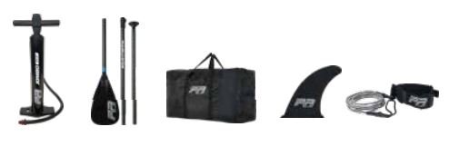 SUP-доска PURE AIR All-Round iSUP Tropic 10' 310х79х12см, насос, киль, сумка, до 110 кг, Aqua Marina PA-25T310E