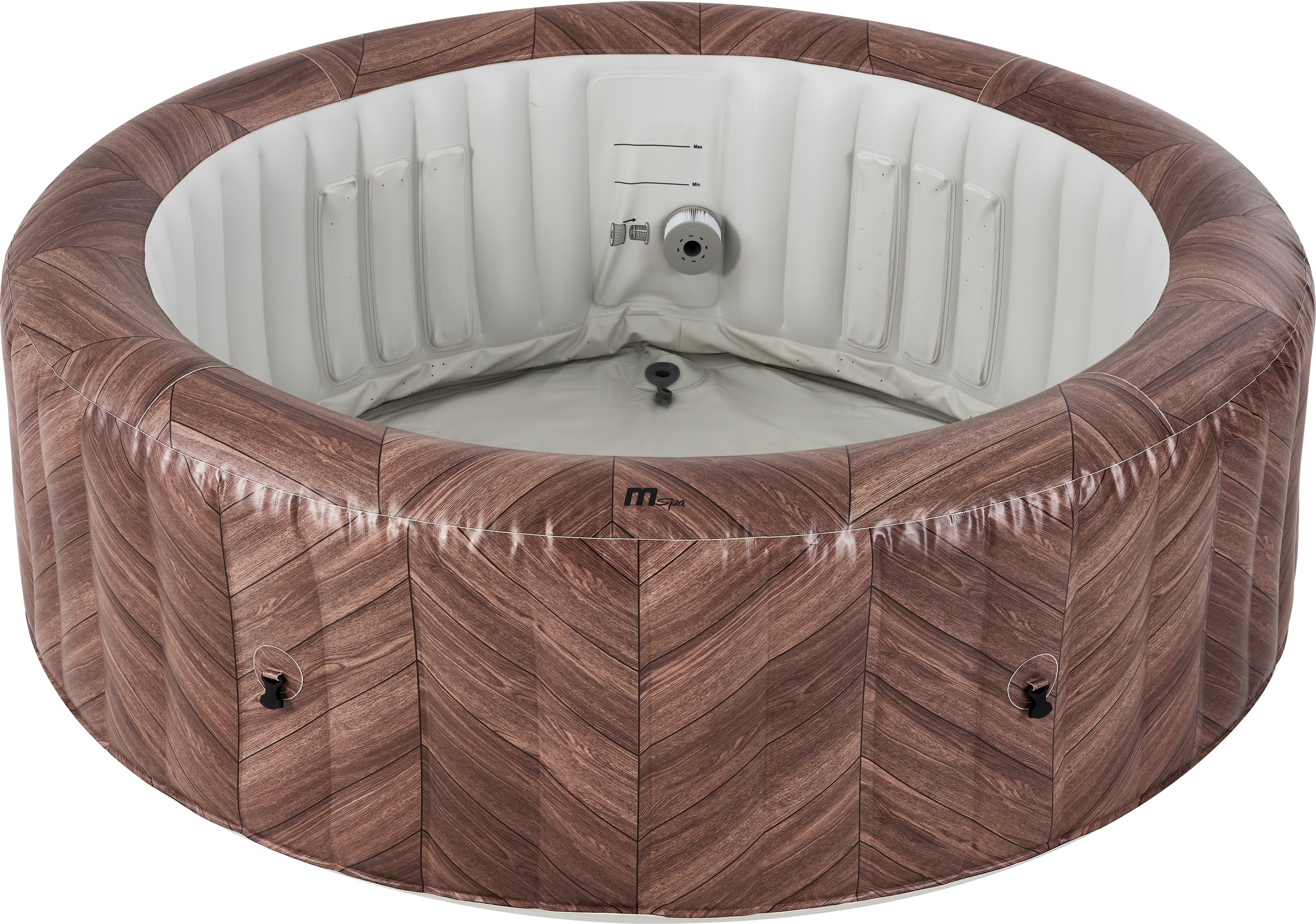 СПА-бассейн 204х70см "Fermo" 930л, круглый, аэромассаж, 6 чел, MSpa C-FE062