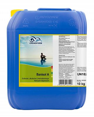 БАНИСОЛ А, 10л канистра, моющее средство для очистки масложировых отложений, Chemoform 1331010 / 1416010