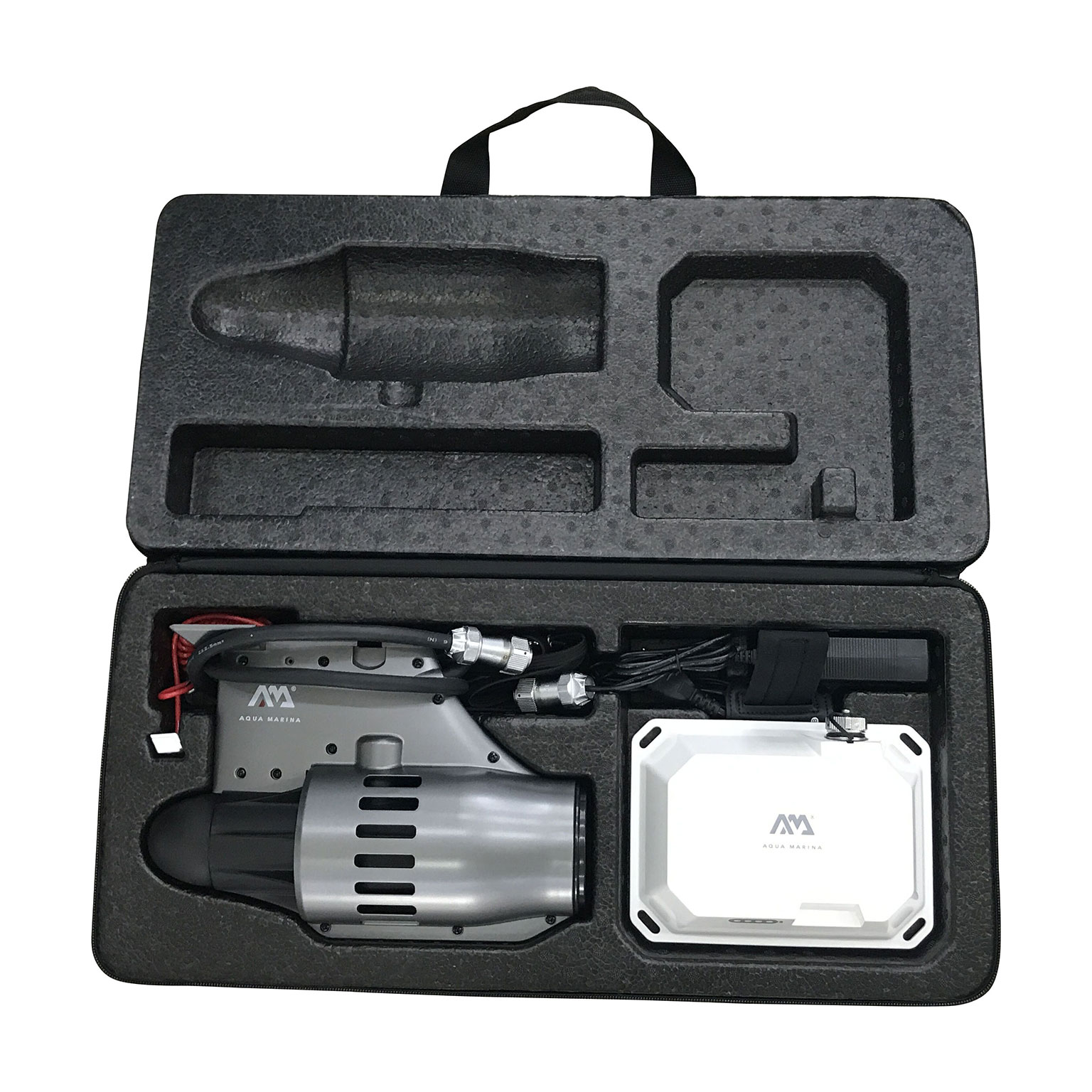 Плавник с электромотором BLUEDRIVE S, скорость 4-6 км/ч, 12V, 240W, аккумулятор, пульт, Aqua Marina PF-240S