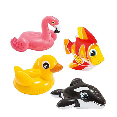 Надувные водные игрушки, 4 вида, Intex 58590