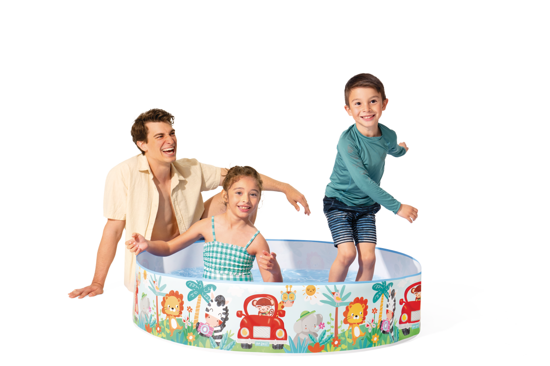 Детский бассейн 122х25см "Утенок" 281л., от 3 лет, Intex 58477