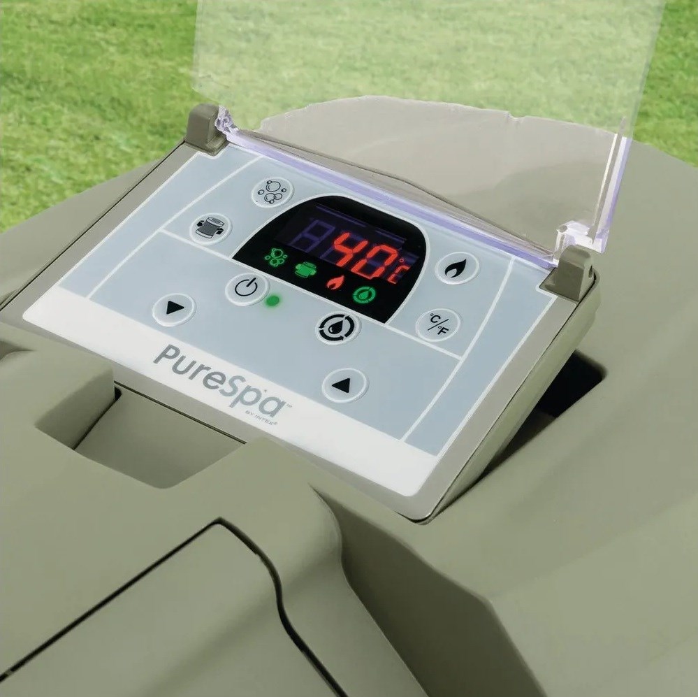 СПА-бассейн 145/196х71см "Bubble Massage" 795л, круглый, аэромассаж, Intex 28426