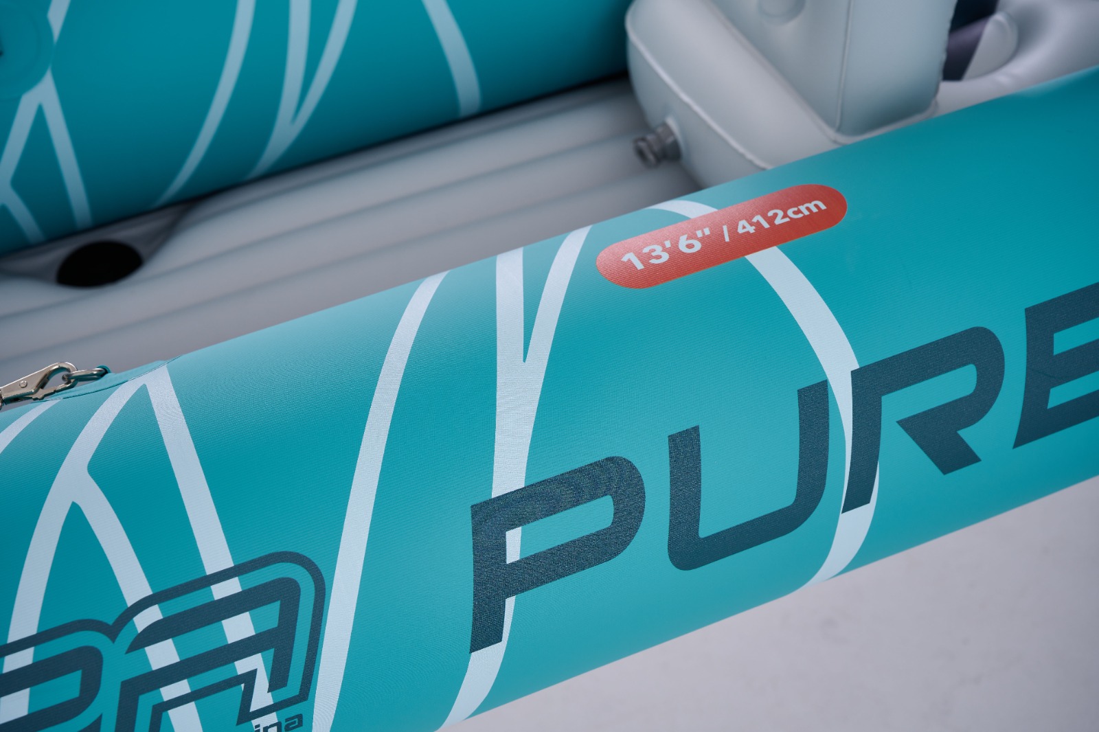 Надувная байдарка Kayak Glider-475 475x83х42см,3 весла, 3 сиденья, киль, до 230кг, Aqua Marina PA-25GD03