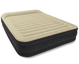 Надувная кровать Premium Comfort 152х203х33см с подголовником,  встроенный насос 220V, Intex 64404у
