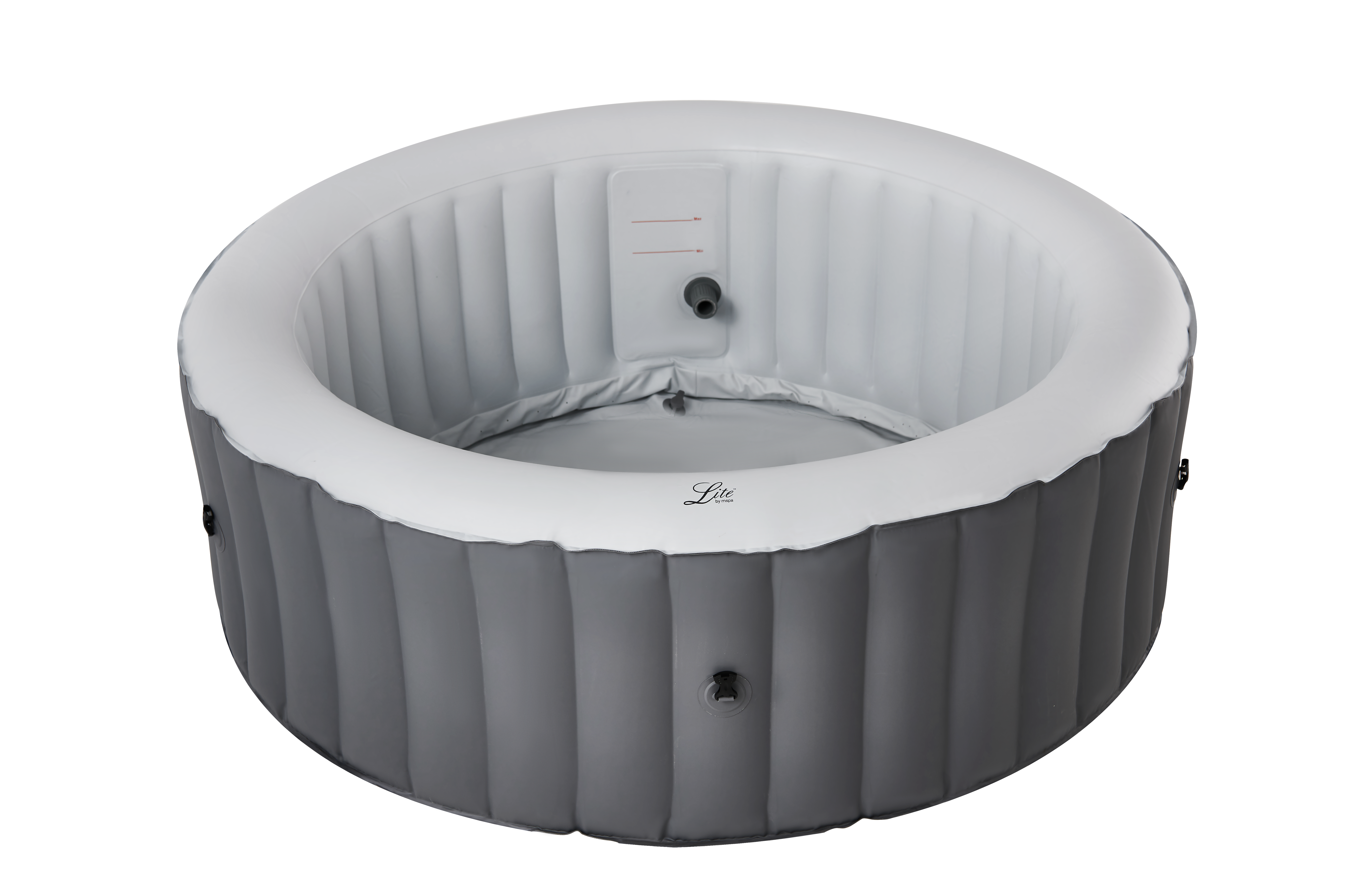 СПА-бассейн 204х70см "Pebble" 930л, круглый, аэромассаж, MSpa LR062-GR
