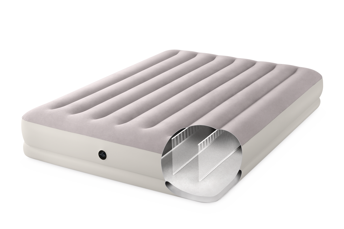 Надувной матрас 152х203х30см "Prestige" с USB насосом 5V, до 272кг, Intex 64179