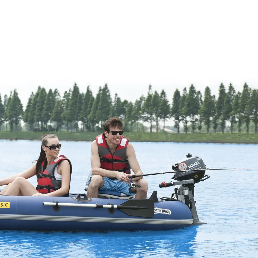 Надувная лодка "Classic Boat", 300х134см, алюм.вёсла, насос, сиденья, сумка, до 400кг, Aqua Marina BT-88890