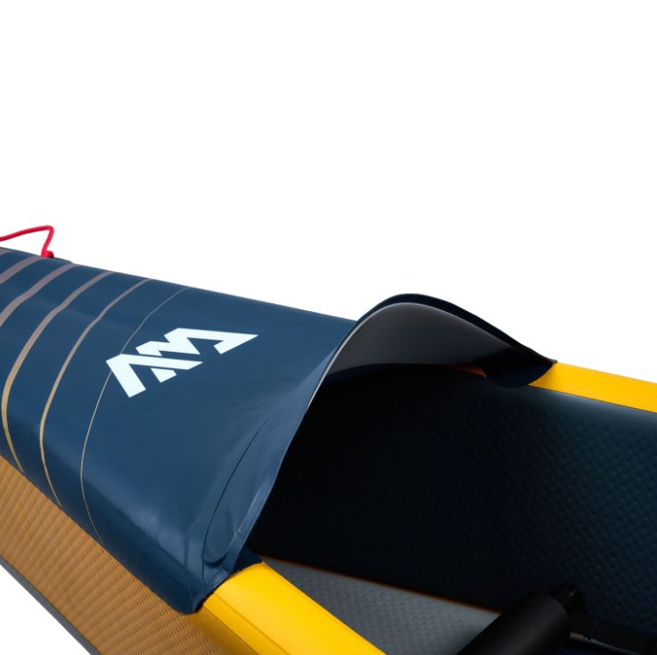 Надувная байдарка "Tomahawk AIR-K440" 440x78см, насос, сиденье, киль, рюкзак, до 210кг, Aqua Marina AIR-K 440