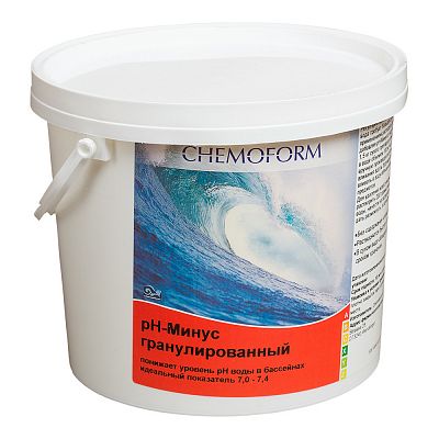 рН плюс гранулированный, 10 кг, Chemoform 0802010
