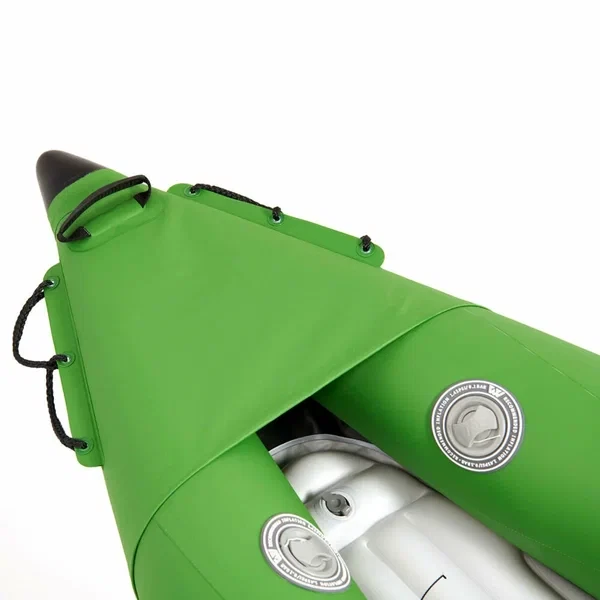 Надувной каяк "Betta-412" 412x80см двухместный, насос, весла, сиденья, киль, сумка, до 180кг, Aqua Marina BE-412