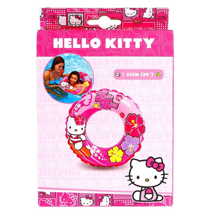 Надувной круг 61см "Hello Kitty" 6-10 лет, Intex 56210