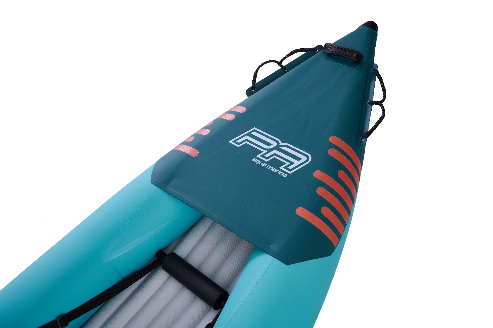 Надувная байдарка Kayak Glider-475 475x83х42см,3 весла, 3 сиденья, киль, до 230кг, Aqua Marina PA-25GD03