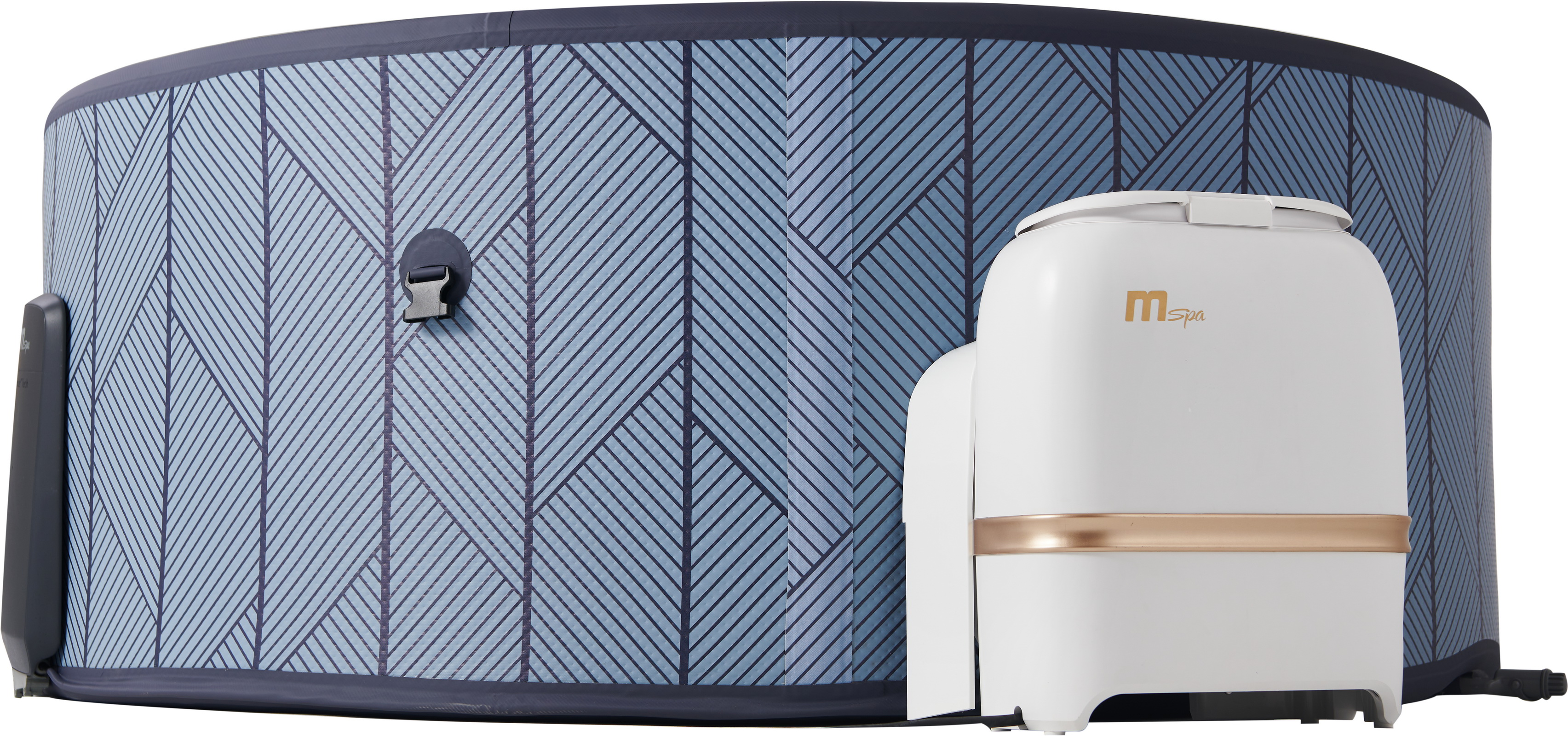 СПА-бассейн 180х65см "Tidal" 930л, круглый, гидромассаж, аэромассаж, MSpa F-TD066WE