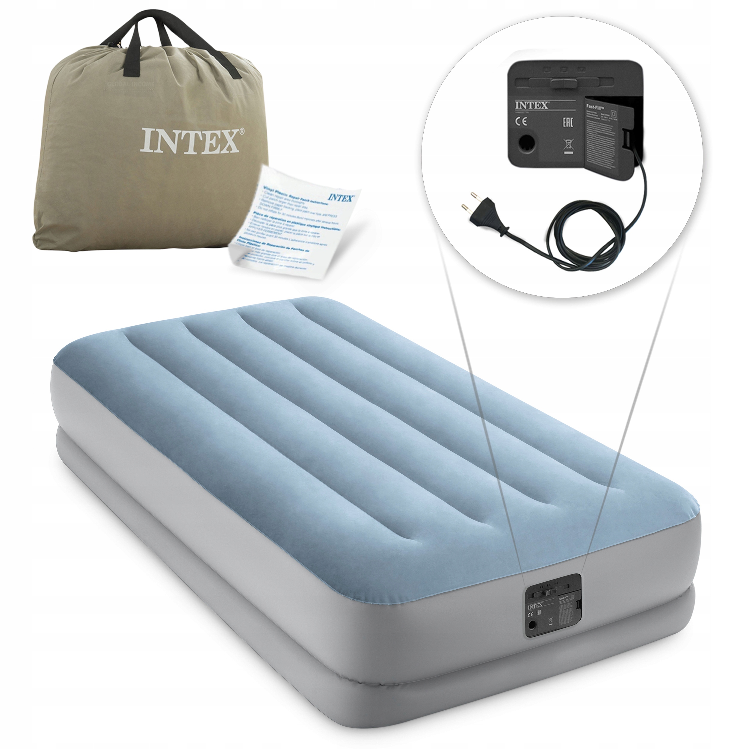 Кровать Intex 64168 raised Comfort