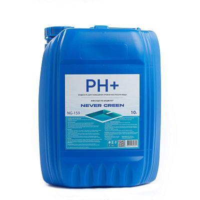 РН+   , 10л, канистра,  жидкость для повышения уровня жесткости воды, NeverGreen NG-159