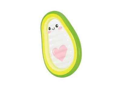 Надувной матрас-плот для плавания 165х114х23см Авокадо, до 100кг, Intex 58739